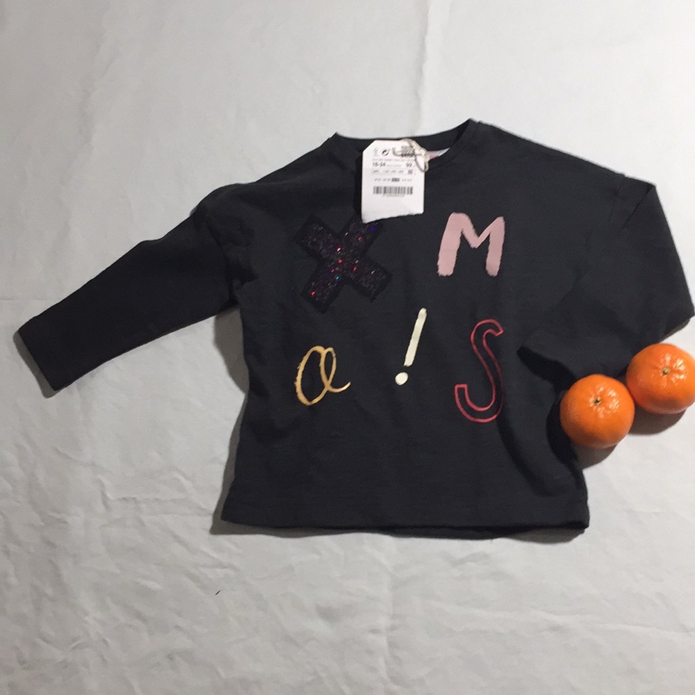 Zara kids Girls (18-24) long sleeve tee